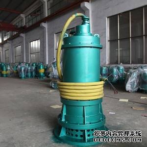 礦用隔爆型潛水排沙電泵BQS